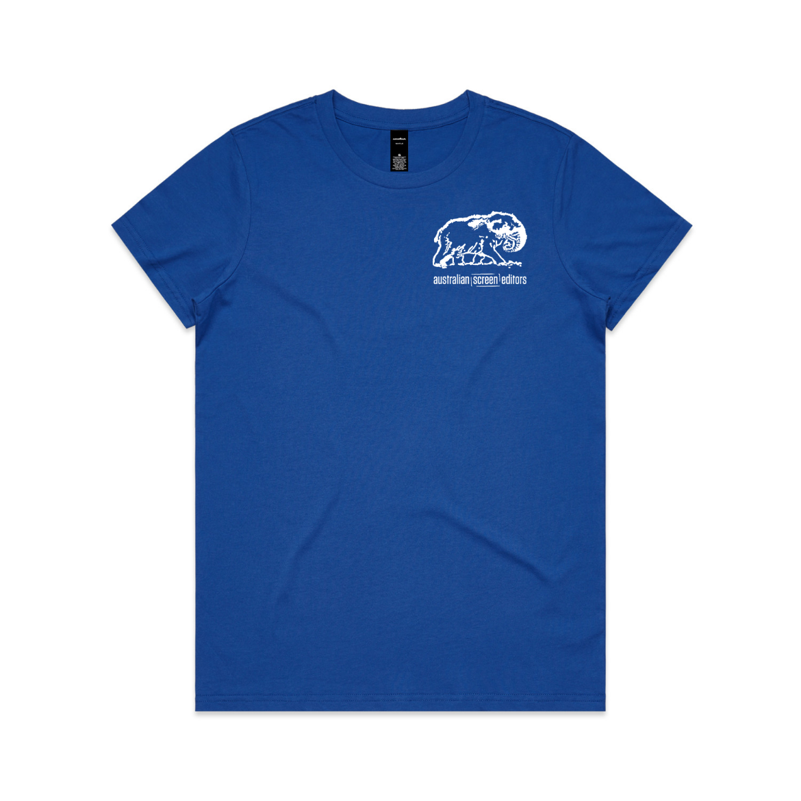 Picture of ASE Ladies Tee Small Print - Royal Blue