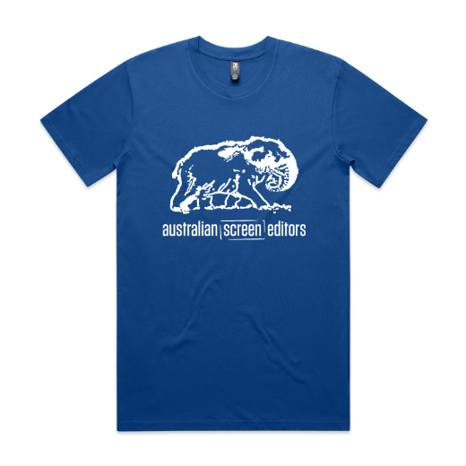 Picture of ASE Men's Tee Centre Print - Royal Blue