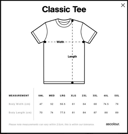 Picture of ASE Men's Tee Small Print - Royal Blue